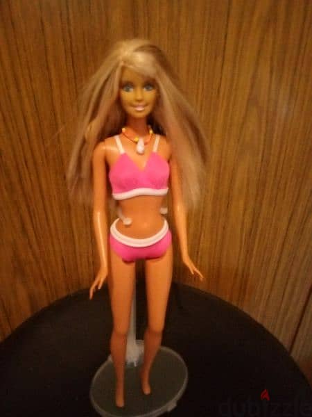 Barbie CALI GIRL SURF Mattel As New doll bend legs hair in Bikini=15$ 0