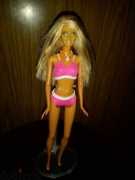 Barbie CALI GIRL SURF Mattel As New doll bend legs hair in Bikini=15$ 5
