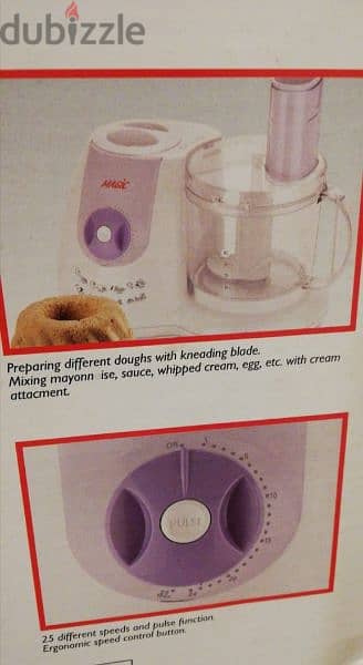 Food processor and blender like new 0
