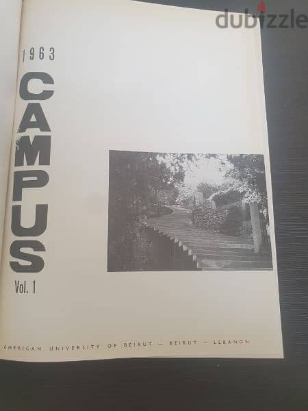 American University of Beirut Campus 1963,400 pages 1