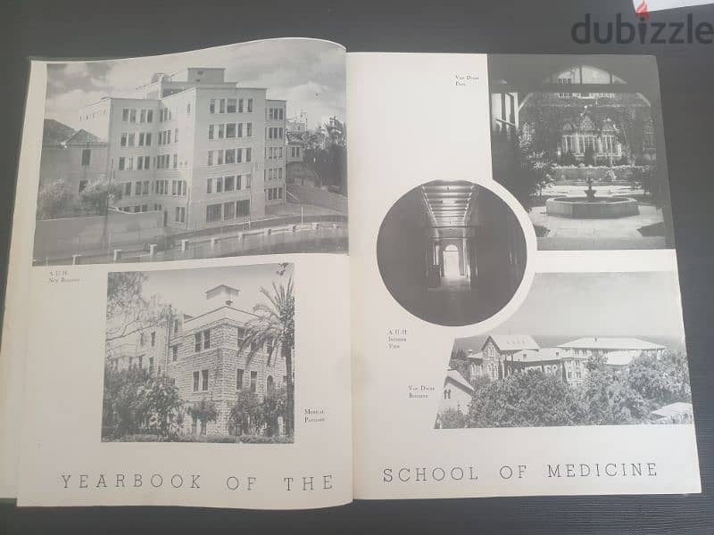 American University of beirut 1958,yearbook of the school of medicine 1