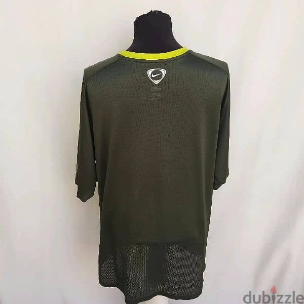 Original "Nike T90" Oily Green & Pistachio Training TShirt Size Men XL 1