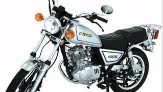 Suzuki GN 125cc dealer warranty 0klm free delivery