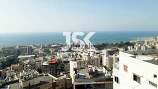 L01017-Nice Apartment For Sale In Dbayeh With Panoramic Sea View
