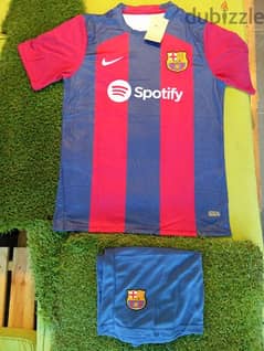 Barcelona Home football Shirt & Short 2023-24