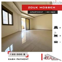 Apartment for sale in zouk mosbeh 120 SQM REF#EA15221