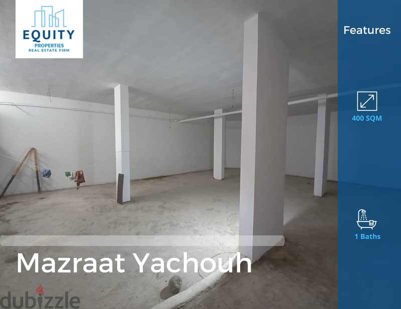 Mazraat Yachouh | Great Deal | Depot | 400 SQM | 150,000$ | #JM41511 0