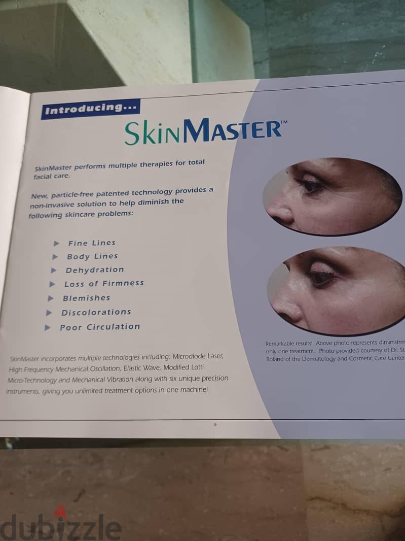 SKINMASTER : Cosmetic Treatment unit for Beauty Centers 1