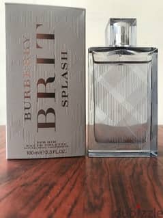 Burberry Brit Splash 100% Original Made in Germany 90 ML Men Perfume